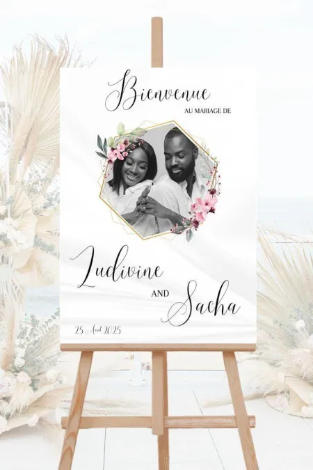 Papan Akrilik Papan Pernikahan Bitung