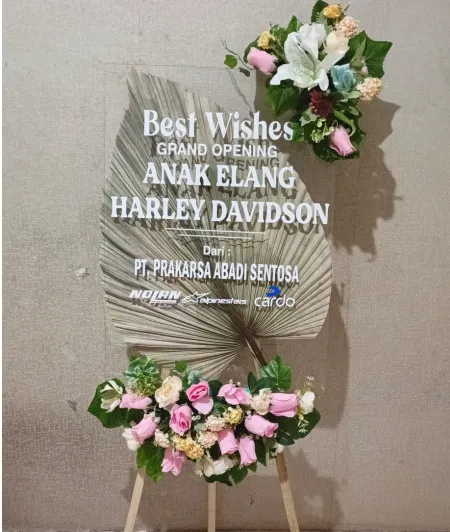 Papan Akrilik Ucapan Grand Opening Bitung